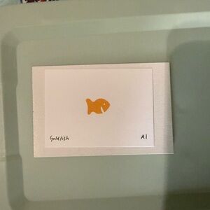Anastasia Inciardi Mini Print -Goldfish